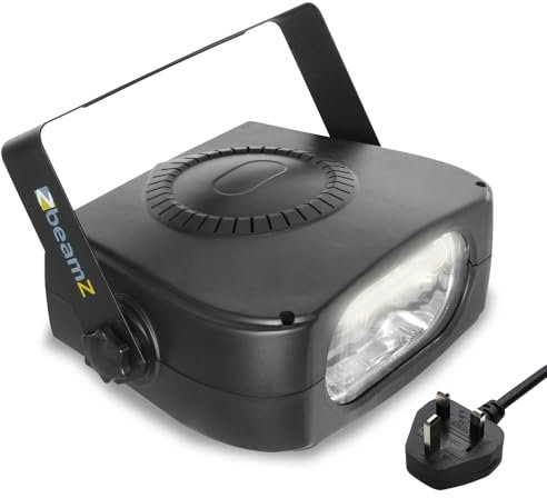 BeamZ Stroboscope 150w High Power Strobe Light with Speed Control DJ Disco