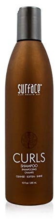 SURFACE Hair - Curls Moisturizing Shampoo – Defines, Adds Shine, and Provides Frizz Free Style Longevity - 10 fl oz