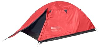 Mountain Warehouse Tente de Camping Festival Dome 2 Places - Porche, Tapis de Sol, Tente résistante à l'eau, Facile à Monter - Printemps été