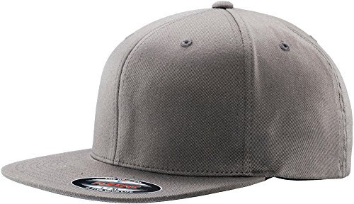 Flexfit Flexfit Flat Visor darkgrey S/M, Cappello Unisex-Adult, Grigio (darkgrey), S/M