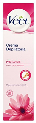 Veet Crema Depilatoria Pelli Normali Gambe e Corpo, 200 ml