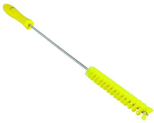 Vikan Tube Brush, Polypropylene, Yellow, 5376
