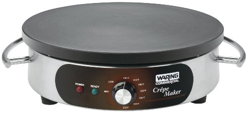 Waring Commercial WSC160 Heavy-Duty Commercial Electric Crepe Maker, 16-Inch