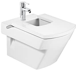 Roca,Hall,Bidé suspendido sin tapa,Blanco,355mm x 560mm x 320mm,A35762K000