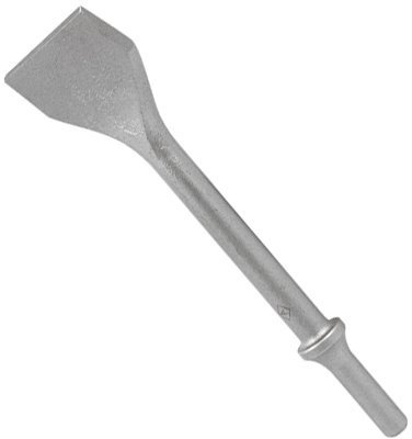 AES Industries 2 Angled Chromium-Molybdenum Steel Pneumatic Impact Hammer Scraper Chisel