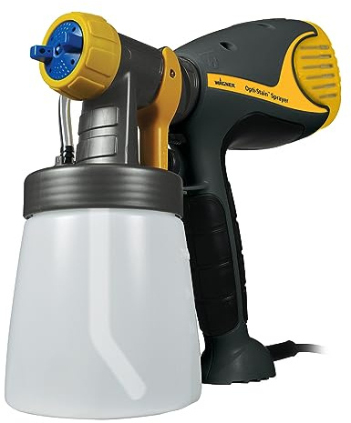 Wagner Spraytech 529015 Opt-Stain Stain Sprayer, Adjustable Settings, Ideal for Staining and Sealing Decks, Fences, and Lattice