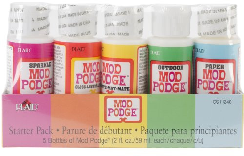Mod Podge CS11240 Starter Set, 2 oz