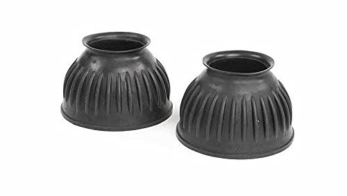 Shires Over-Reach Boots: Black: Large