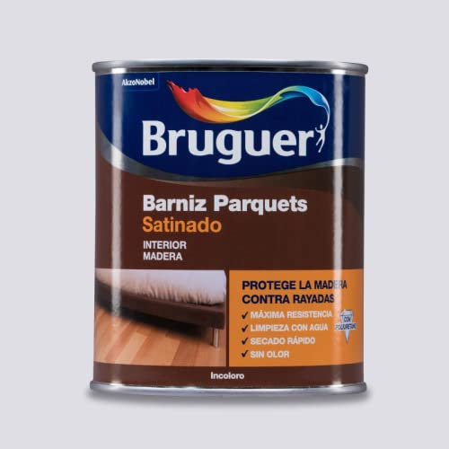 BRUGUER - Barniz Parquet Sat Acril.Incol Bruguer 4 L