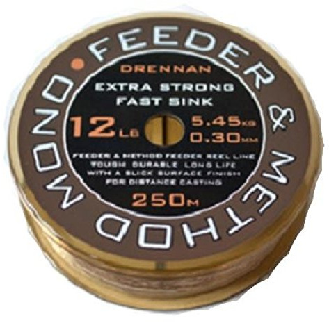 DRENNAN FEEDER AND METHOD MONO 250 METRES (12 LB)