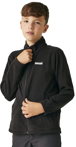 Regatta Unisex Kinder King II Fleece, Black/Black, 11-12 Jahre