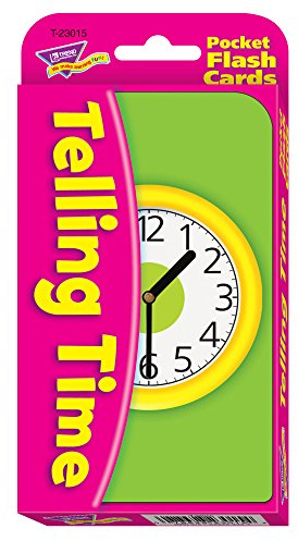 Telling Time Children's Flash Cards