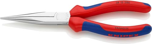 KNIPEX Mechanikerzange verchromt mit Mehrkomponenten-Hüllen 200 mm, 38 15 200