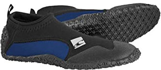 O'Neill Wetsuits Baby-Mädchen Reactor Reef Boot (Kleinkind/kleines großes Kind) Neoprenanzug-Zubehör, Schwarz/Pazifik, X-Small