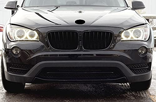 Kühler- Sport- Front- Rippen- Grill Schwarz Matt Eintragungsfrei Set