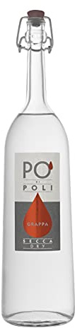 Poli, Grappa PO' Grappa Secca (Merlot) - 700 ml