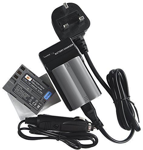 DSTE 2pcs EN-EL3e Rechargeable Li-ion Battery + Charger DC11U for Nikon D30, D50, D70, D70S, D90, D80, D100, D200, D300, D300S, D700 Digital SLR Camera