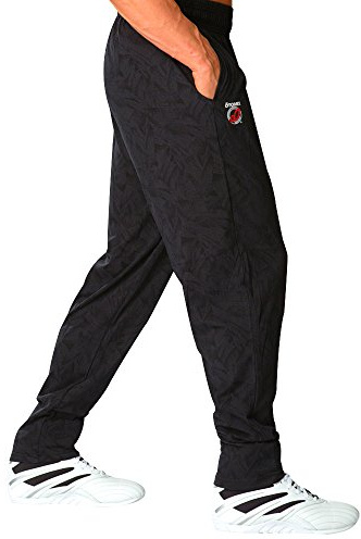 Otomix Men's Baggy Bodybuilding Workout Pants Shadow (Large)