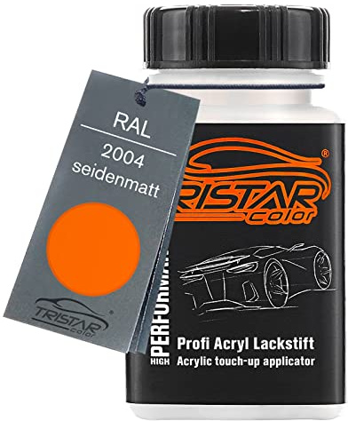 TRISTARcolor RAL 2004 Reinorange seidenmatt Lackstift 50 ml schnelltrocknend