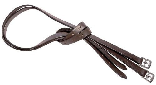 WALDHAUSEN Star Steigbügelriemen, 120 cm, braun