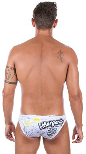 Turbo Unisex Cocktail Badehose, Gris, 2XL