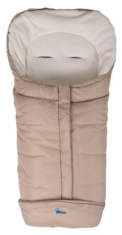 Altabebe AL2204-08 Winterfußsack, Deluxe Linie, beige - whitewash
