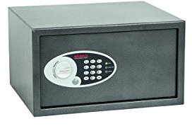 Phoenix Safe Company – SS0803E Vela Home & Office Security Safe - Twin Locking Bolts - Electronic Locking - Metallic Graphite Finish - 34 Litre Capacity - 12kg