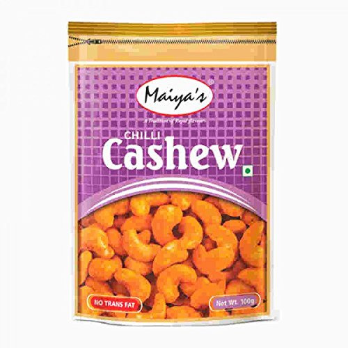 Maiyas Chilli Cashew - 100 Gms