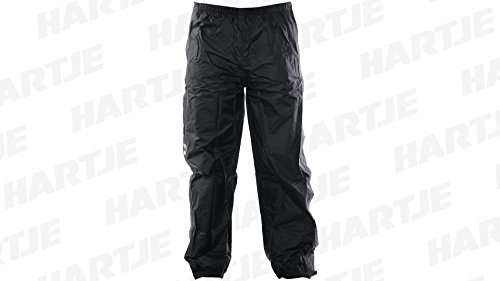 Hock Regenbekleidung Erwachsene Regenhose Rain Guard Zipp, Schwarz, bis 185cm (Large), 12203