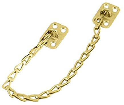 Deltana TC82U3 Solid Brass 12-Inch Long Transom Chain