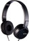 Sony MDRZX110B.AE Lightweight Foldable On-Ear Headphones Compatible with Smartphones, Tablets, Laptops, and MP3 Devices - Black