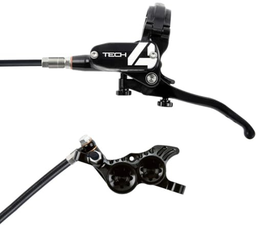 Hope Tech 4 V4 Scheibenbremse Hinten PM ohne Bremsscheibe schwarz