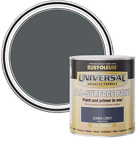 Rust-Oleum Universal Paint Gloss Dark Grey 750ml