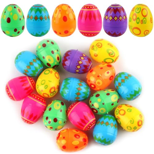 ACTOYS Regalo Pasqua, Uova di Pasqua da Riempire, Uova di Pasqua Decorative, 36 pcs Uova di Pasqua, Uova di Pasqua Vuote, Decorazioni Pasquali, Pasqua Decorazioni, Albero di Pasqua Decorazioni (36 B)