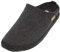 HAFLINGER Flair Soft Filzpantoffeln aus Wollfilz Hausschuh Dunkelgrau (Graphit 77), Gr. 45