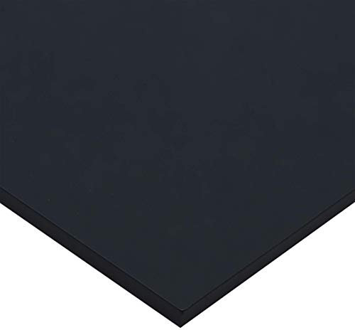 in-outdoorshop Zuschnitt Acrylglas Platte in unterschiedlichen Farben (200mm x 300mm x 3mm, schwarz)