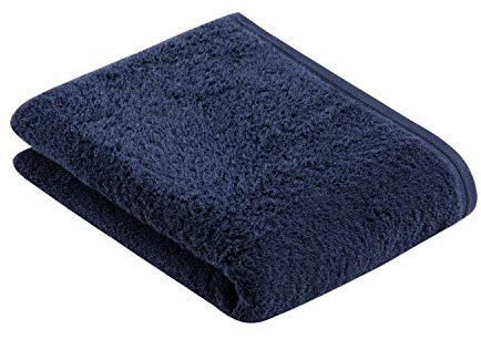Vossen Vegan Life Duschtuch 67 x 140 cm Marine blau