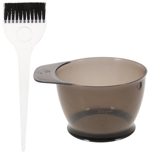 2pcs Professional Salon Hair Coloring Dyeing Kit Hair Dye Kit Hair Oil Treatments Tools with Tinting Bowl and Dye DIY Salon