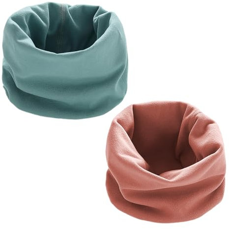 ZYUPHY Loop Schal Kinder,Kinder Schals Baumwolle Schlauchschal Baby Hals Wärmer Multifunktionstuch Winter Herbst Frühling für Jungen Mädchen