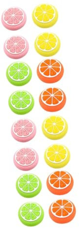 COLLBATH 2 Set Di Copri Joystick in Silicone A Forma Di Per Joystick - Materiale Per Installare I Copri Joystick 8 Pezzi*2