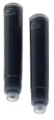 Fountain Pen Ink Cartridges, Black, Water-Based, 2-Pack