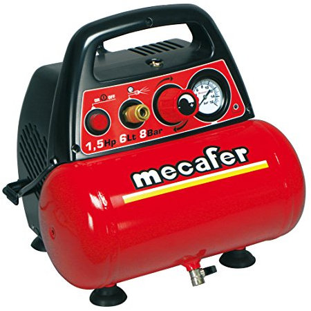 Mecafer 425528 Compresseur 6 L 1,5 hp New vento