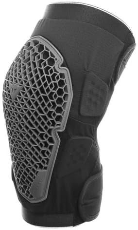 DAINESE PRO Armor Knee Guard, Protezione da Sci Unisex – Adulto, Black/White, M