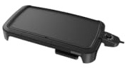 BLACK+DECKER 8-Serving Electric Griddle, GD2051B, Non-Stick Cooking Surface, Warming Tray, Removable Drip Tray, Family Sized
