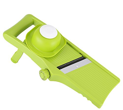 Affettaverdure e Mandolini da Cucina Manuale Mandolino Professionale Multifunzione Affettatrice da Cucina Piccola Tritatutto Manuale da Cucinaper Affettare Taglia Verdure e Frutta