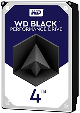 WD_Black 4TB de Alto Rendimiento. Disco Duro Interno 3.5, 7200 RPM Class, SATA 6 GB/s, 256MB Cache, Garantía 5 años