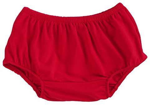 FYMNSI Infant Baby Boys Girls Bloomers Unisex Diaper Cover PP Pants Elastic Waist Solid Colour Striped Polka Dots Print Cotton Shorts Casual Birthday Party Cake Smash Photo Props 3-24M Red