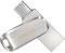 SanDisk Ultra Dual Drive Luxe 64GB USB-C/USB 3.2 Plata