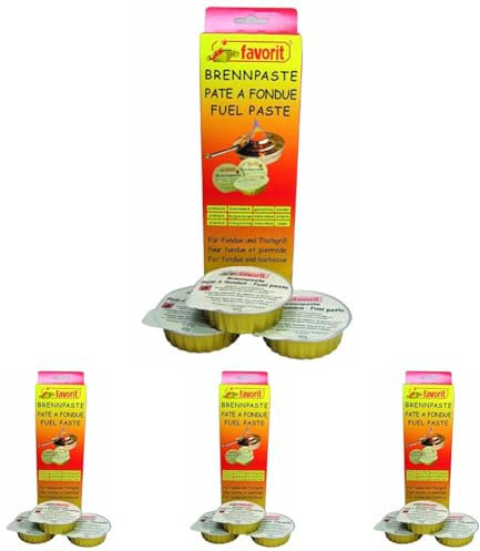 Favorit Pâte Combustible BTE de 3 recharges 80g 1811 (Lot de 4)