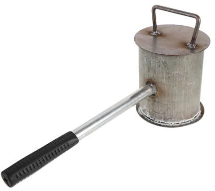 SOIMISS Carbon Extinguisher Steel Urn for Bbq Fire Safety Camping Outdoor Use Extinguishing Pot Bbq Fire Tool